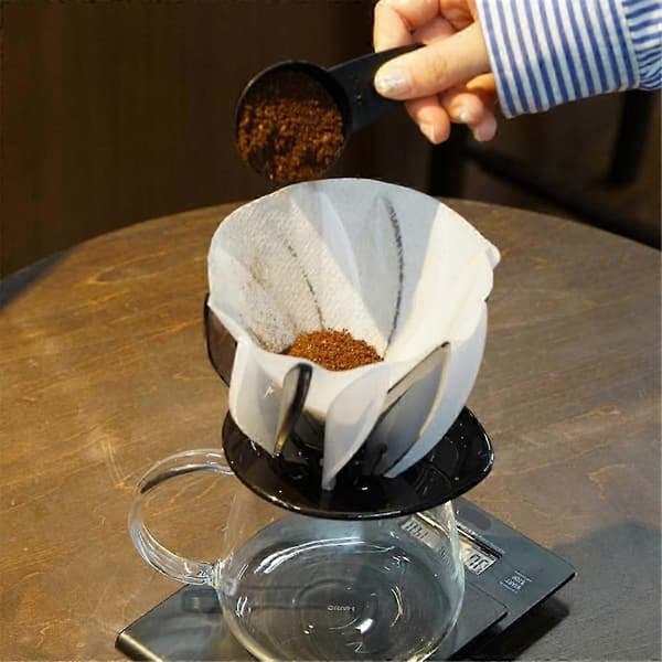 V60 VDSU-02-B&W Dripper SUIREN 02 1-4 Koppar Kaffe Handdropp