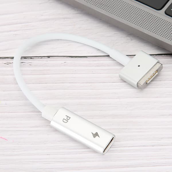USB C til T Tip Adapterkabel Hurtig Opladning til Computer Telefontilbehør