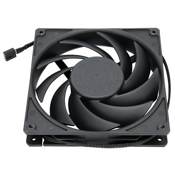 F140 14 cm Lav Støj Sort CPU Køleventilator til Stationær Computer