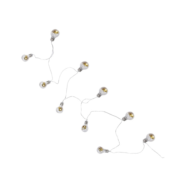 Golden Star E27 LED-ljusslingor - 100 Koppartrådslampor, USB & Batteridriven för Bröllop, Hem, Fester & Semesterdekorationer
