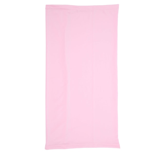 Utomhus isilkscarf, mjuk, andningsbar, tvättbar, anti-UV cykelmask och halsduk (rosa)