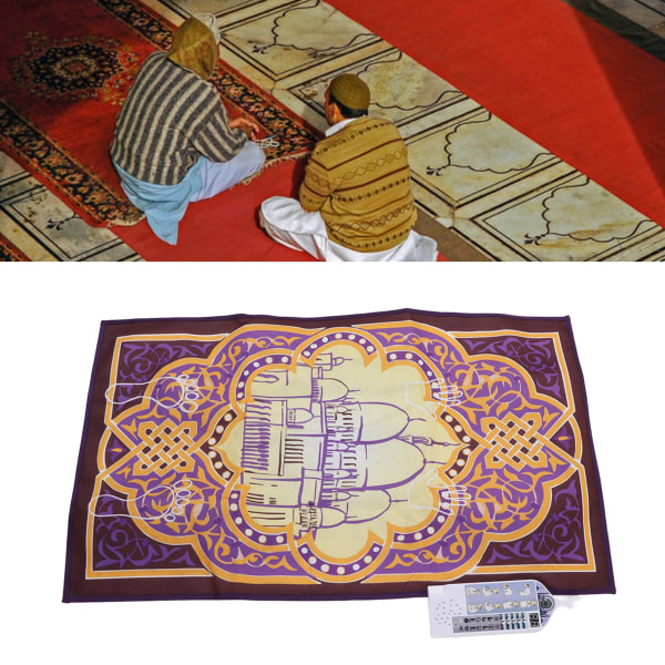 Islamisk interaktiv bönefilt Pedagogisk 7 språk 36 lägen Muslimsk interaktiv bönematta F2