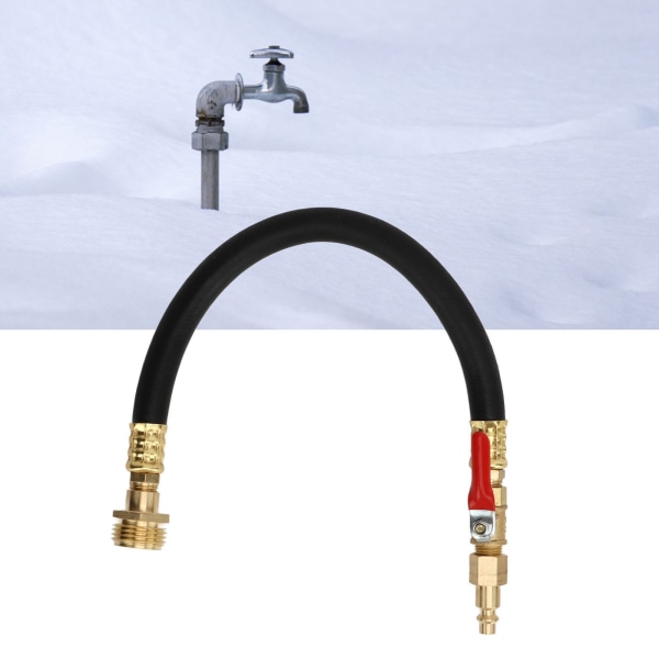Haveadapter til haveslange RV Frostbeskyttelse Combo Kit med 1/4 US Hurtigadapter Vinterisering af sprinklersystemer