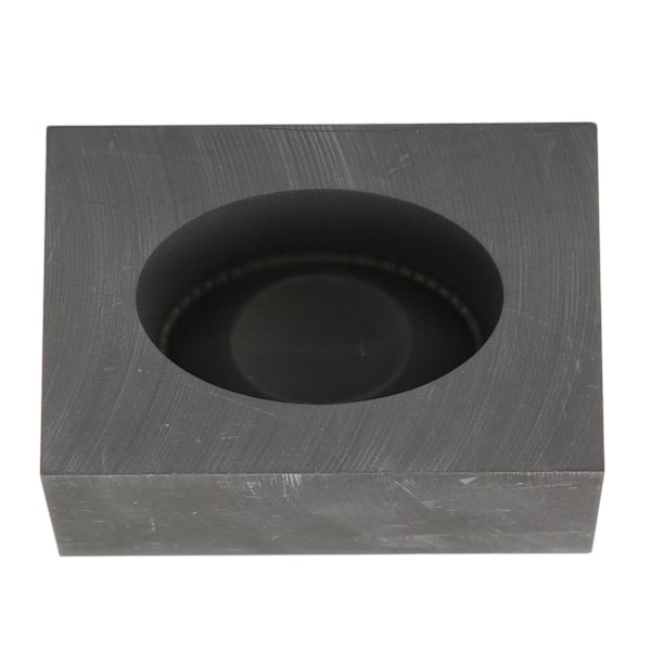Høytemperaturbestandig grafittform for smykkefremstilling, Barform 3x4x6cm Smelteform