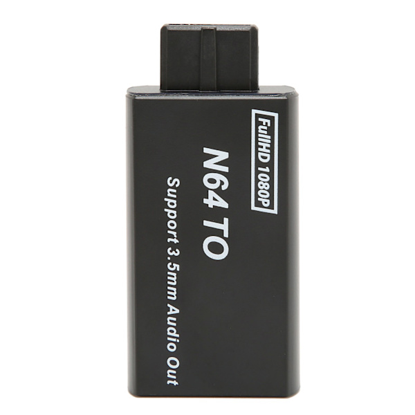 N64 til HD Multimedia Interface Konverter 1080p Support PAL NTSC Videospil Adapter med 3,5 mm Interface