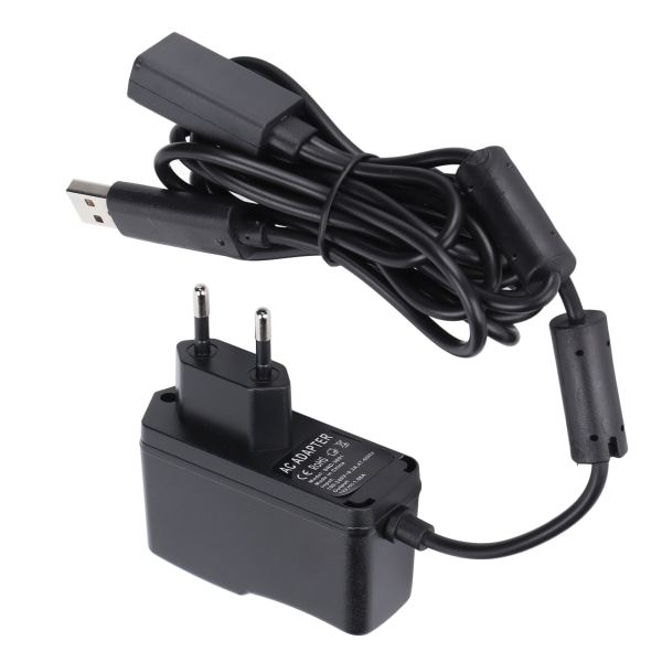 USB til AC Adapter Højfølsom AC Adapter Konverter Strømledning til Xbox 360 Kinect Sensor EU-stik 100‑240V