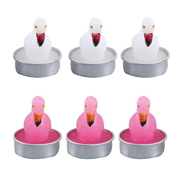 6 stk. dyre-tealight-lys