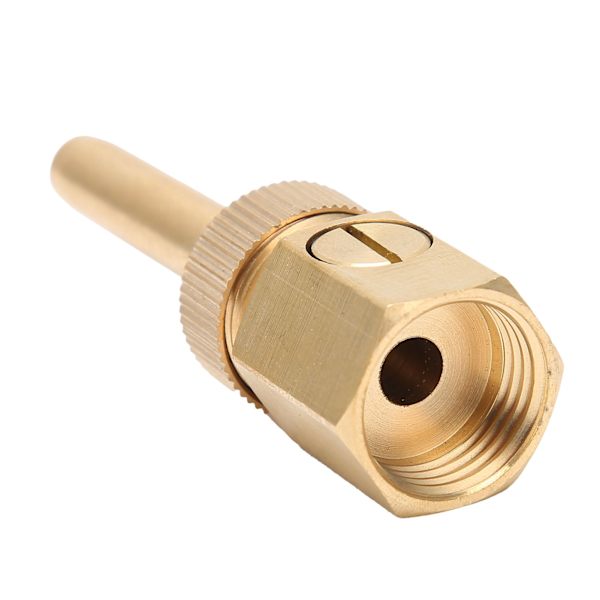 Naaraslangallinen Suihkulähteen Suutin Messinki Säädettävä Veden Suihkupää Venttiilillä Lammelle 1/2 20mm