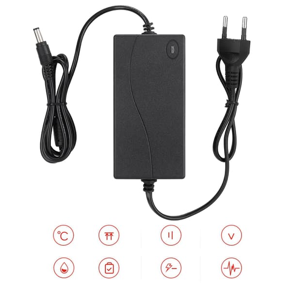 9V 3A AC DC Strømadapter 100 240V EU Plugg Bryter Regulert Strømforsyning