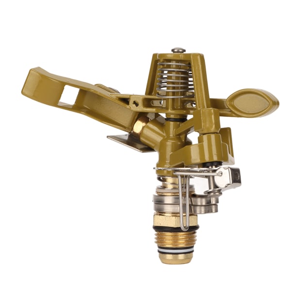G1/2 hantråd vanning sprinklerhode 360 ​​grader automatisk rotasjon 15 m rekkevidde for plenterrasse hagevanning