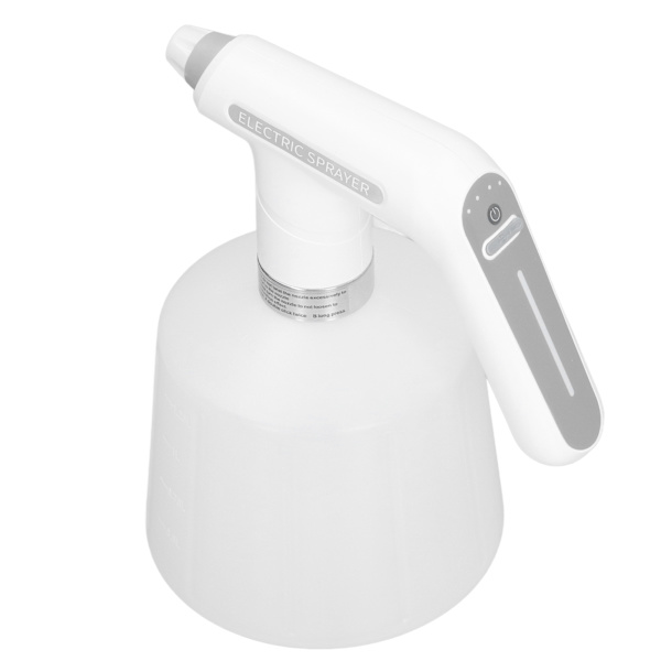 Elektrisk Sprøyteflaske 2000mah USB Lading ABS og HDPE Roterende Sprinkler Automatisk Vannkanne for Hage 1.5L