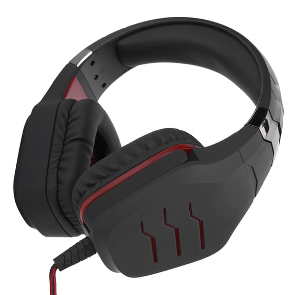 GT85 LED Gaming Headset 3.5mm Kablet Headset med Mikrofon til Computer Mobiltelefon USB