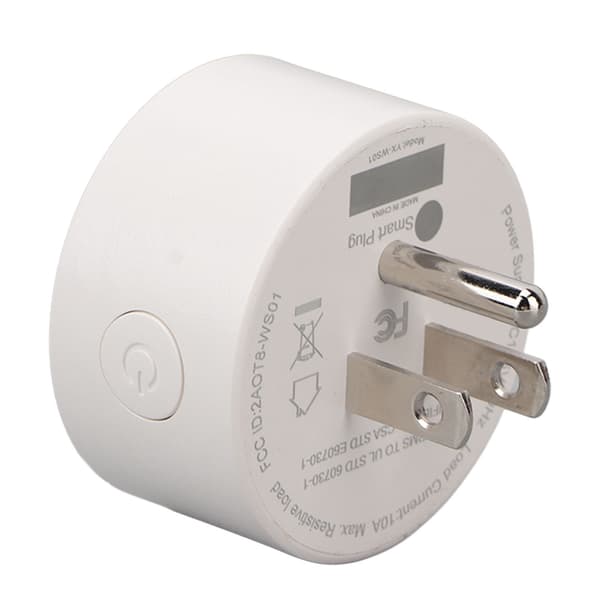 WiFi Smart Socket med APP fjernkontroll timerfunksjon for kontor stue soverom US Plug 100‑240V