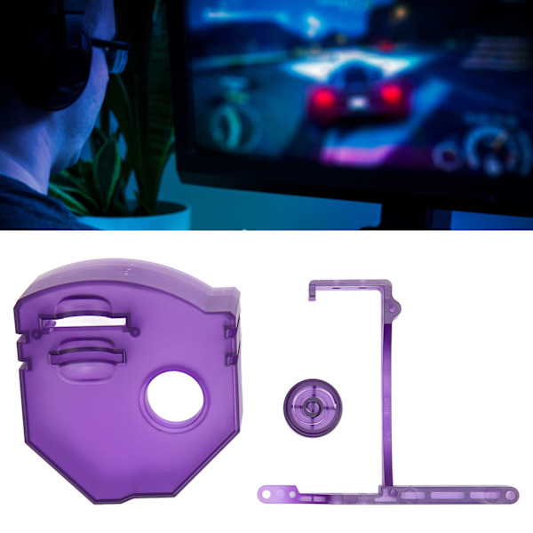 Fjernlagring Kort Monteringssett Varmeavledning 3D-trykt Lagringskort Forlengeradapter for Dreamcast GDEMU Transparent Lilla