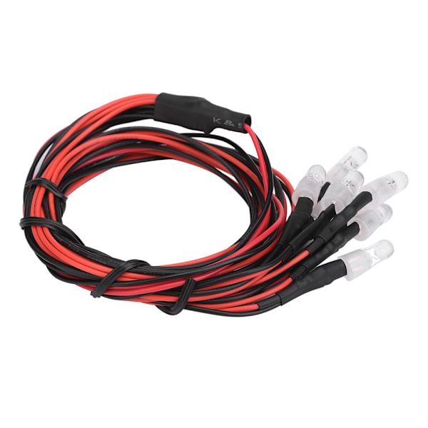 8 st 5mm strålkastare RC-tillbehör LED-lampor för modelldriftbil 7#