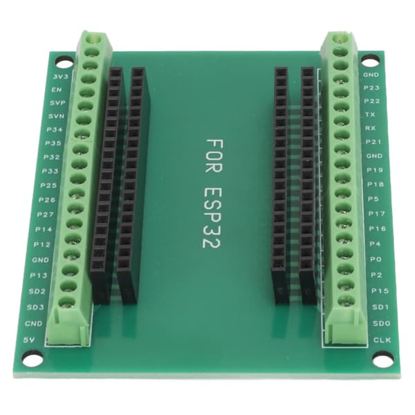 ESP32 Breakout Board 38 Pin 2st Dubbelkärnig CPU Lågeffekt WiFi Bluetooth Utvecklingskort