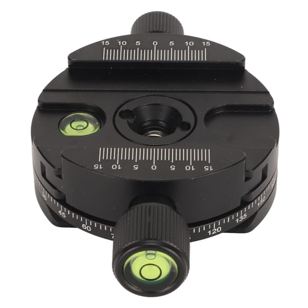 360 graders hurtigudløser panorama plademontering med vaterpas til DSLR-videokamera