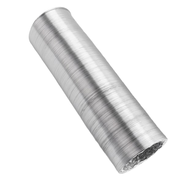 6 tum Flexibel Kanalrör 4-lagers Flexibel Folie Kanalrör Torktumlare Luftventilationsrör för HVAC Ventilation 5m/16ft