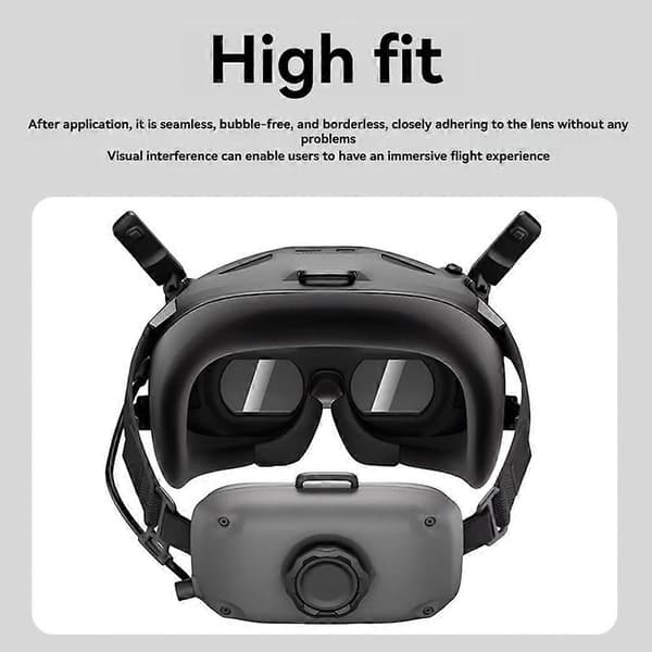 Tempered Glass Screen Protector for DJI NEO 2 N3 Flight Goggles Scratch-Resistant Dustproof Flight Goggles Accessories