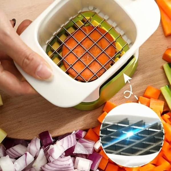 Kitchen Mandoline Vegetable Slicer Multifunctional Vegetable Cutter Manual Dicer Tomato, Potato, Carrot, Onion