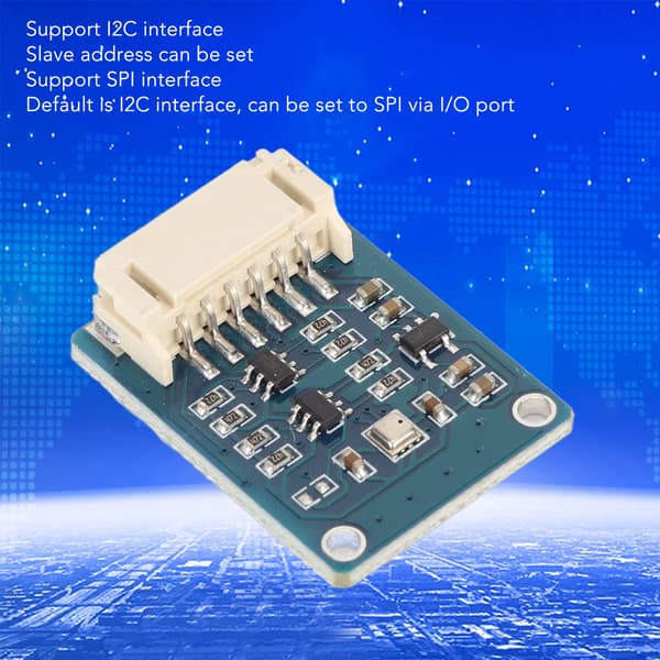 Hög Noggrannhet I2C SPI Miljösensor för Temperatur Luftfuktighet Lufttryck 3.3V 5V Kompatibel