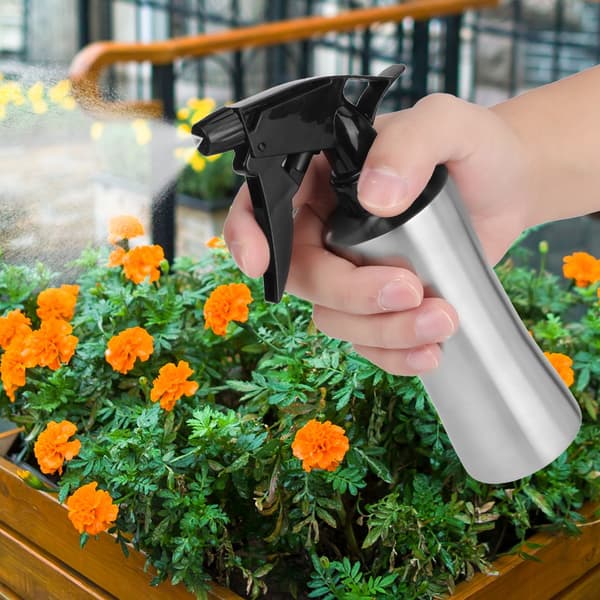 250 ml multifunksjonell sprayflaske i rustfritt stål for vanning av planter