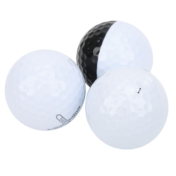 3 stk. Gummi golfbolde Driving Range Træningsbolde Golfklub ekstra tilbehør