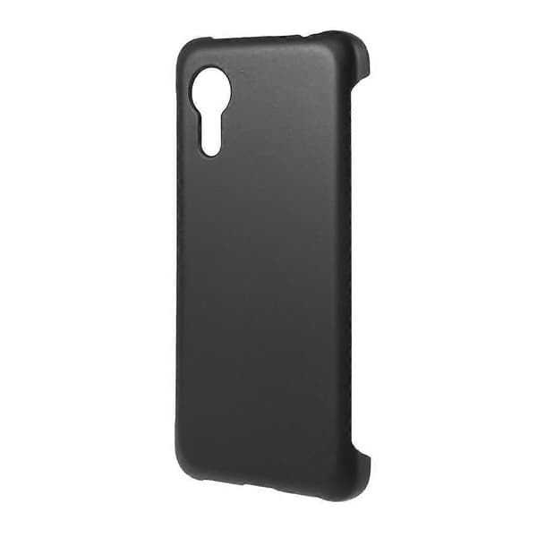 【bt02】Rubberized Plastic Case Compatible with Samsung Galaxy Xcover 5 Hard Phone Case Black