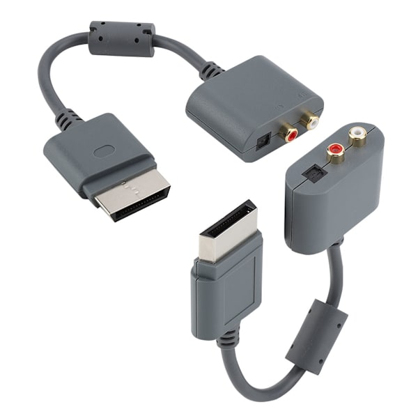 Ny RCA Optisk Lydadapter Konverteringskabel Til XBOX 360