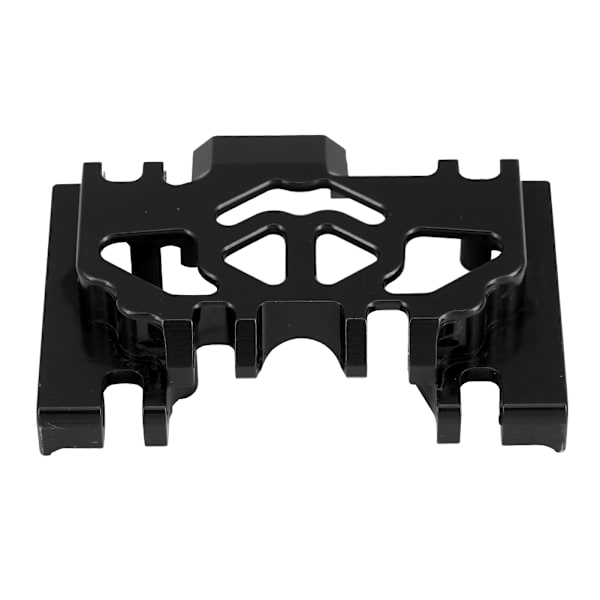 Aluminium Alloy Midt Gearbox Chassis RC Del til TRAXXAS TRX4 Land Rover Defender (Sort)