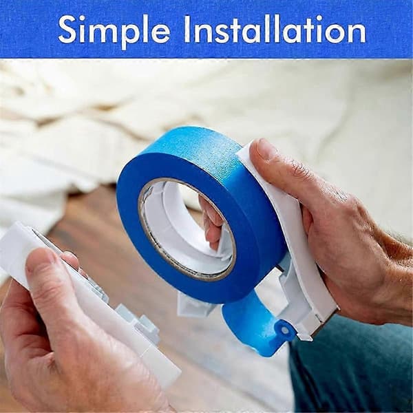 Maskeringstapeapplikator, plastmalertapeapplikator, maskeringstapedispenser med 5 blå