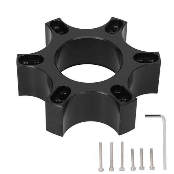 70mm Styrningshjul Adapterplatta Aluminiumlegering Styrningshjul Tillbehör för Thrustmaster T300RS för 599 P310 R383