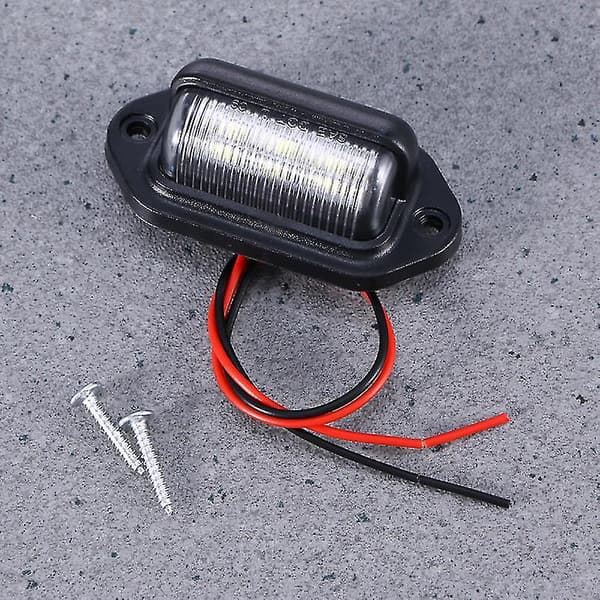 2 stk. LED-nummerpladelys