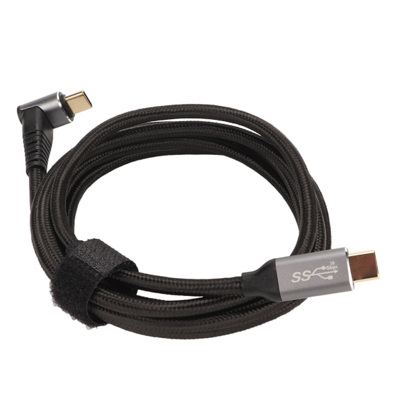 90 graders USB C-kabel 4K 60Hz Understøtter PD100W Type C 3.1 Gen2 Fuldfunktions USB C Hurtigopladningsledning til Steam Deck 150cm/59.1in