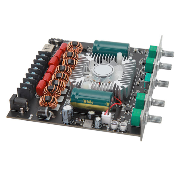 XY S350H 220Wx2 350W 2.1-kanals Bluetooth-förstärkarkort med stöd för anpassat Bluetooth-namn, DC 18V‑38V, Bluetooth-högtalare, ljudförstärkarmodul
