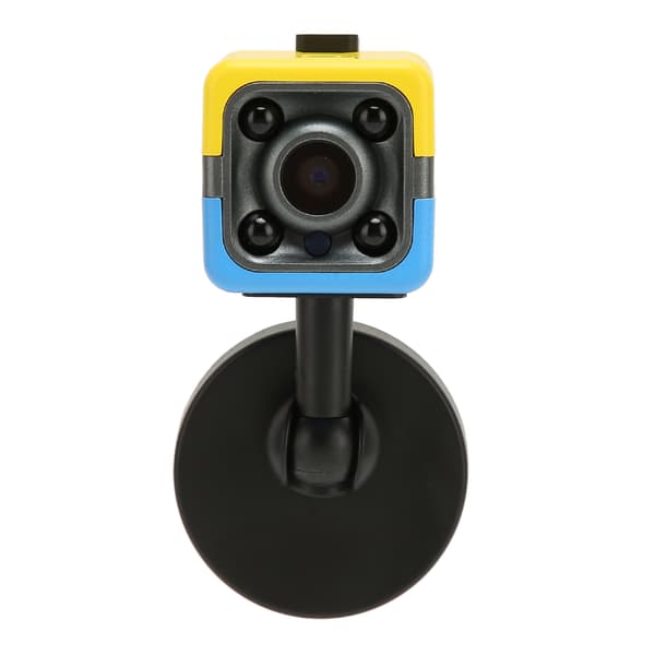Vanntett Action Camera 1080P Full HD Loop-opptak Nattsyn Auto Sensing DV Videokamera Blå Gul