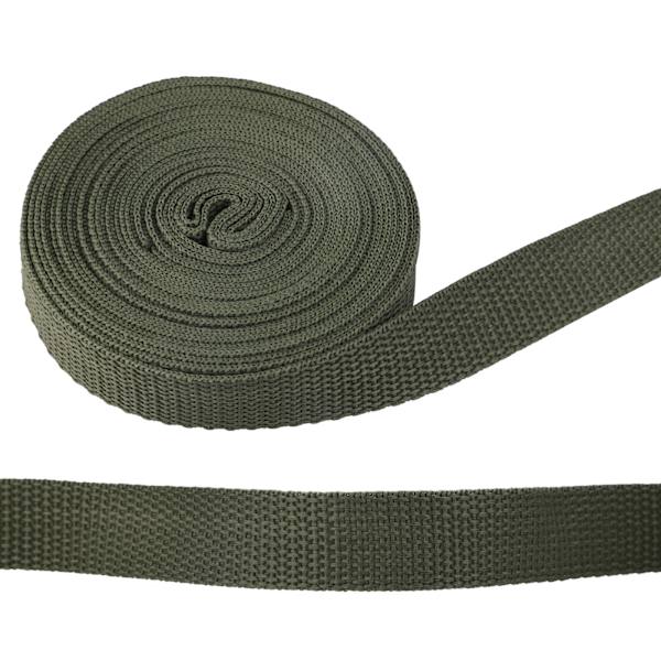 (1 rulle/militærgrøn specifikation: 2,5 cm * 20 m pakkestørrelse: 32 * 27 * 3 cm) Multifunktionel nylonflettet tape