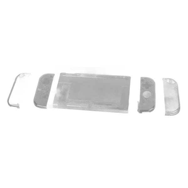 för Switch Clear Case Cover Damm Vatten Reptålig Crystal Transparent Hard PC Case