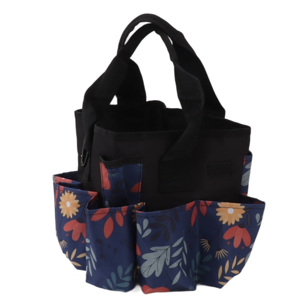 Bucket Tool Bag Oxford Cloth Suuren kapasiteetin työkalujen organizer säädettävällä hihnalla puutarhan kukkasuunnitteluun