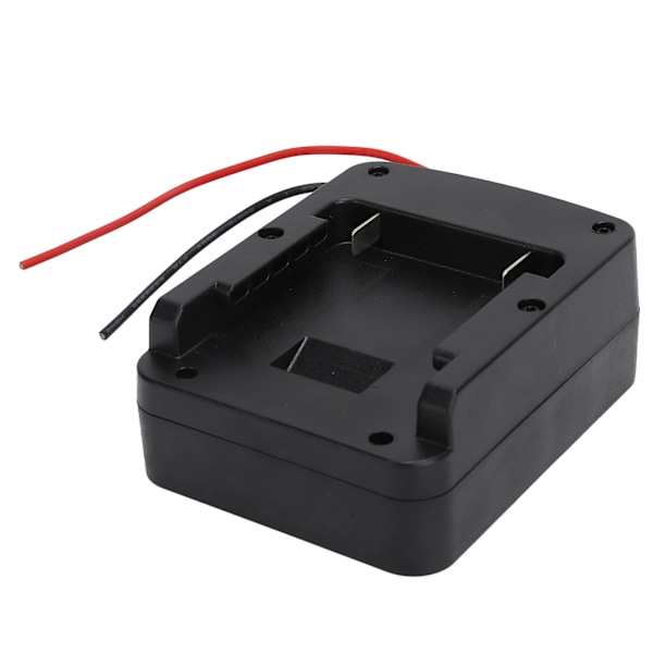 Batteriadapter til Bosch 18V Lithium Batteri Strømadapter Dock Strømkonektor Sort