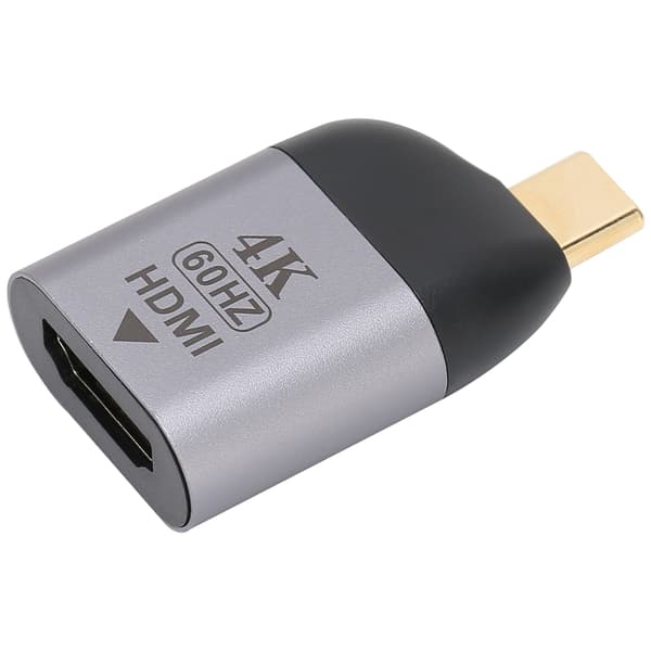 Mini Type C til HDMI Hun Adapter til MacBook Pro 2019 2018 Galaxy S20 S10 Note10