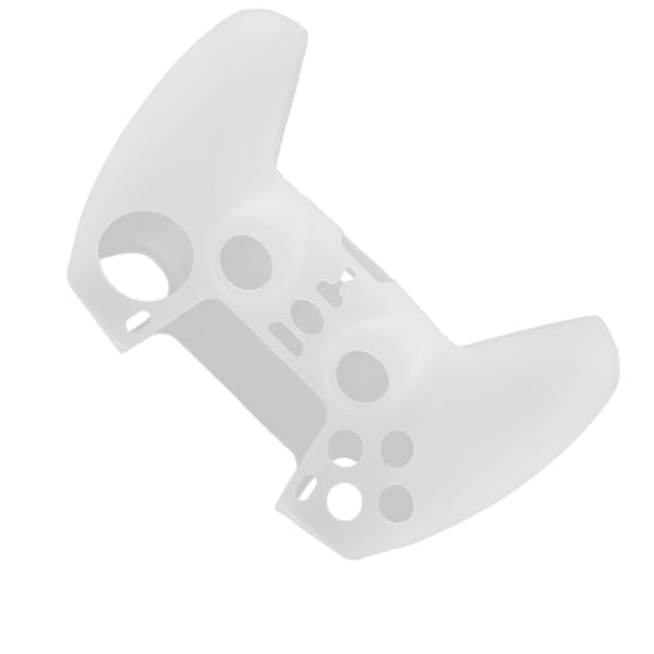 PS5 Controller Silikone Cover Skridsikkert Greb med 8 Tommelfingergreb Hvid