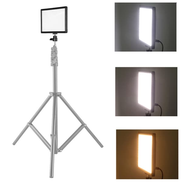 Mini bærbar LED-fyldlys til fotografering og video