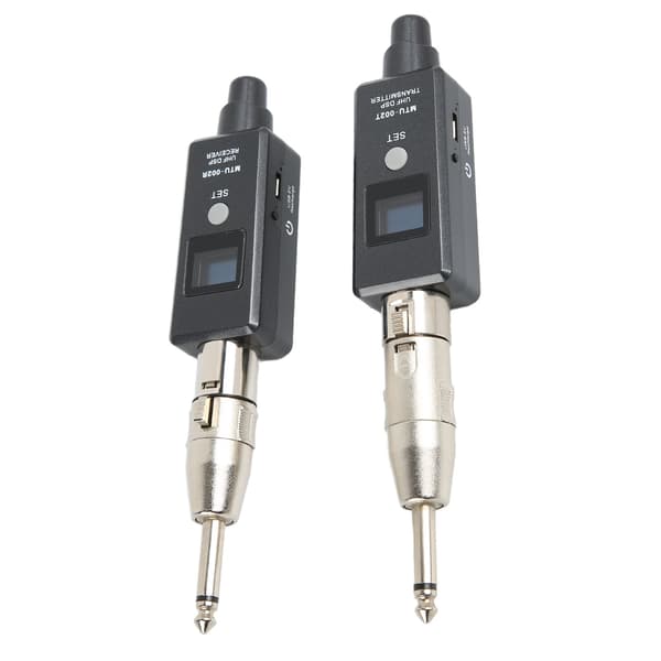 Trådløst mikrofonsystem XLR-sender mottakeradapter for dynamisk mikrofon