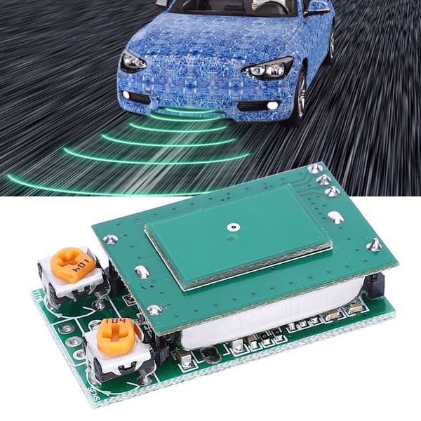 Mikrobølge Radar Sensor Bryter Modul 5.8GHz DC5V HFS DC06 Sterk Anti-Interferens