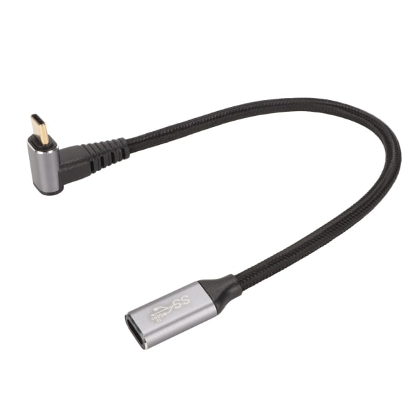USB C 3.1 -uros-naaraskaapeli PD100W Pikalataus 10Gbps 4K 60Hz USB C -latauskaapeli Steam Deck -pelikonsoleille 25cm/9.8in
