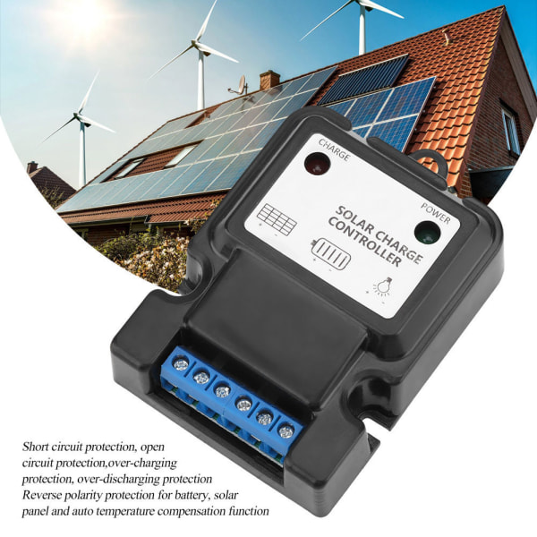 PWM Intelligent Solenergi Regulator Opladnings- og Afladningsmaskine Controller 3S6V/12V3A