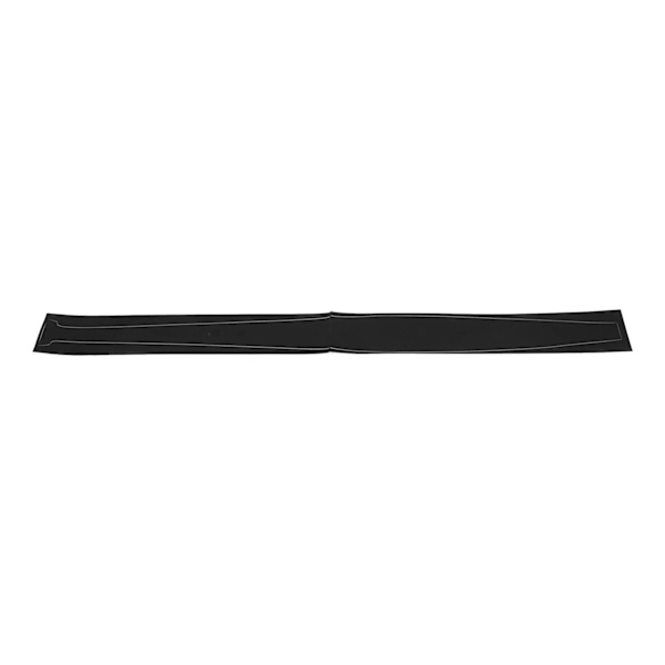Midtskin for PS5-konsollen, integrert, ripebestandig, midtre stripeklistremerke for PS5 med optisk stasjon, børstet svart