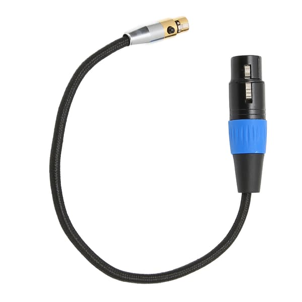 XLR hun til Mini XLR hun 3-pin lydkabel til 4K kamera 1m 3,3ft Stabil lydforbindelse