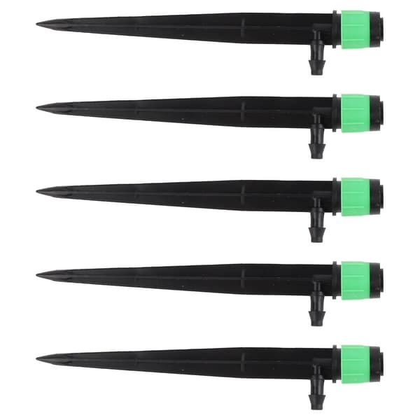Drip Emitters 100 Pcs Adjustable 360 Degree Water Flow Drippers for Lawn Patio Bed Irrigation System